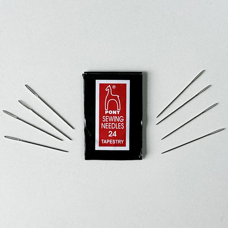 KS十字绣工具PONY马牌绣针24#中针26#小针绣花针十字绣专用针勾边