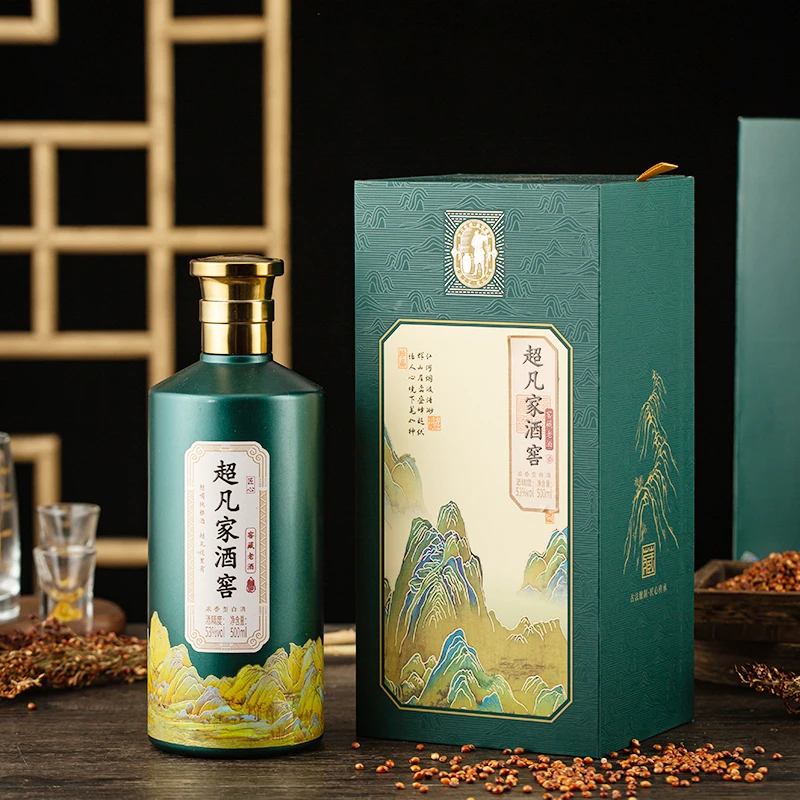 双风泉【千里江山图】浓香型白酒高粮酒绵柔醇香42度53%Vol