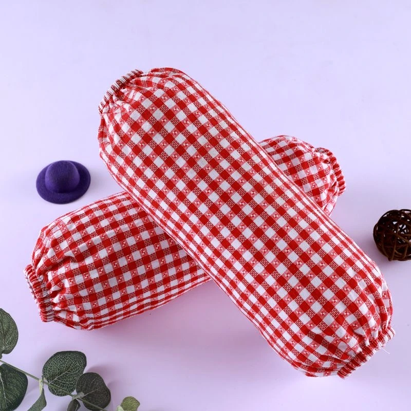 棉布袖套防脏耐磨轻薄透气不勒手中长款加厚男女可戴上班宽松套袖