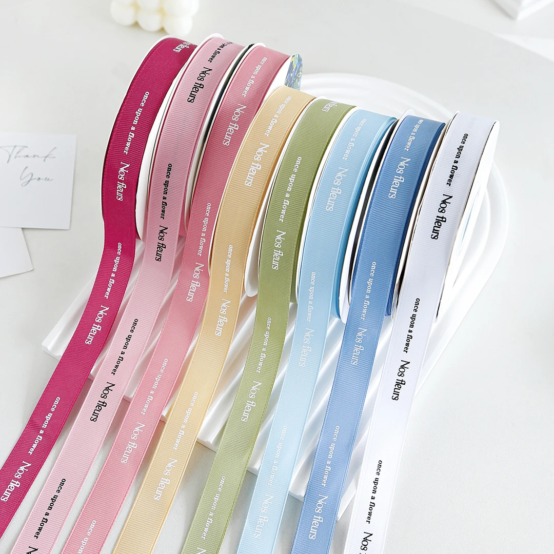 花艺适用涤纶丝带鲜花花束花店节日彩带打包包装丝带丝带