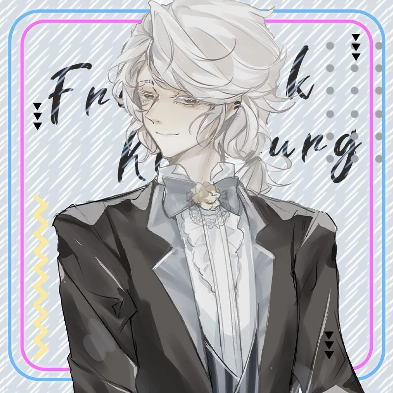 第五人格 正装 作曲家 游戏二次元同人周边徽章吧唧镭射票票根