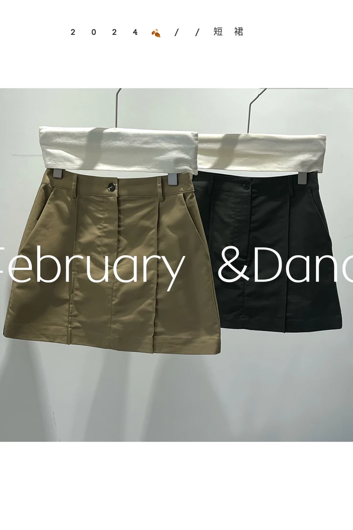 February &Dana【精选】mini显瘦半身裙