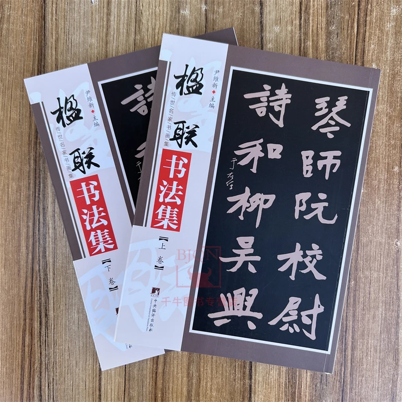 楹联书法集(上下)全2册尹维新 传世名家书画集软笔毛笔成人练字帖