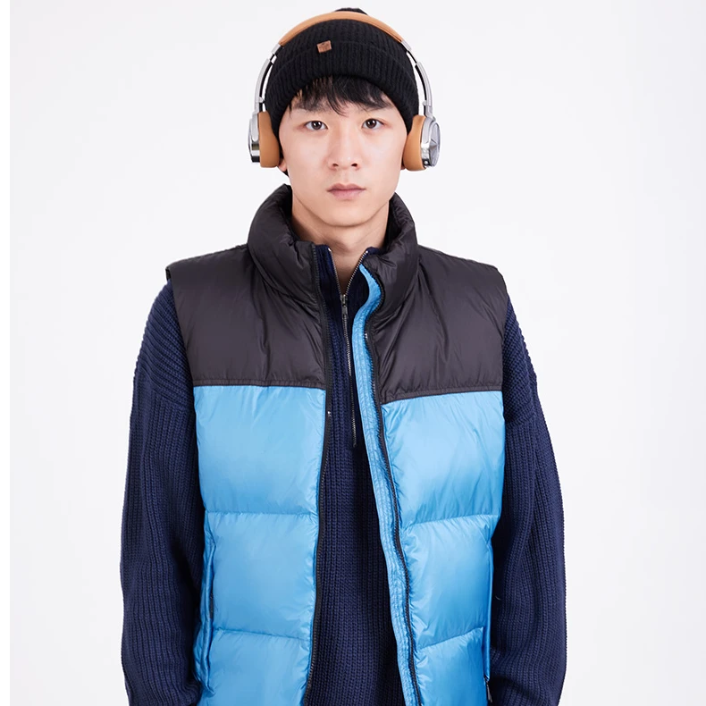 【冈狄斯宠粉福利】羽绒马甲男女同款轻量保暖三防90白鸭绒马夹
