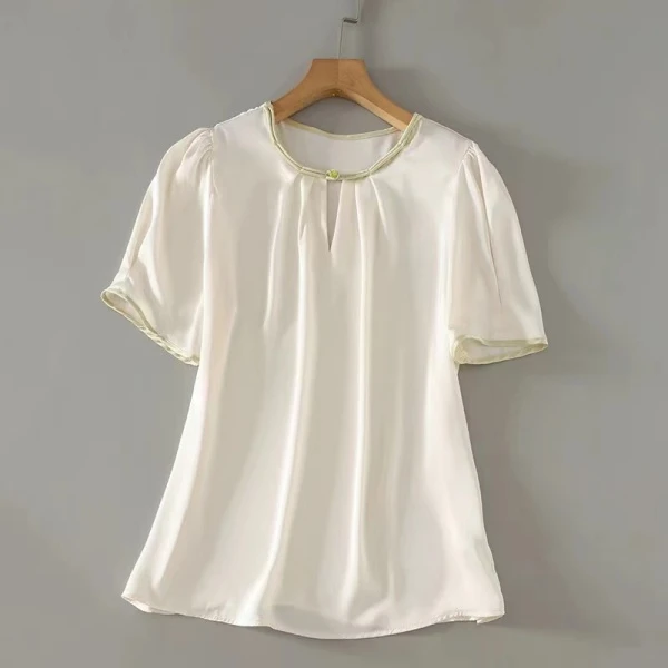 夏季上新~中式设计款短袖上衣 S6726