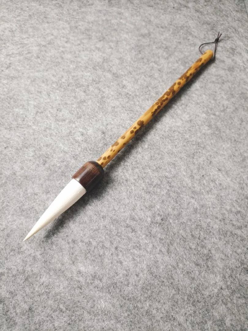 （繁花）高品质羊兼毫提斗出峰8.0㎝口径2.0㎝老羊毫制作好用