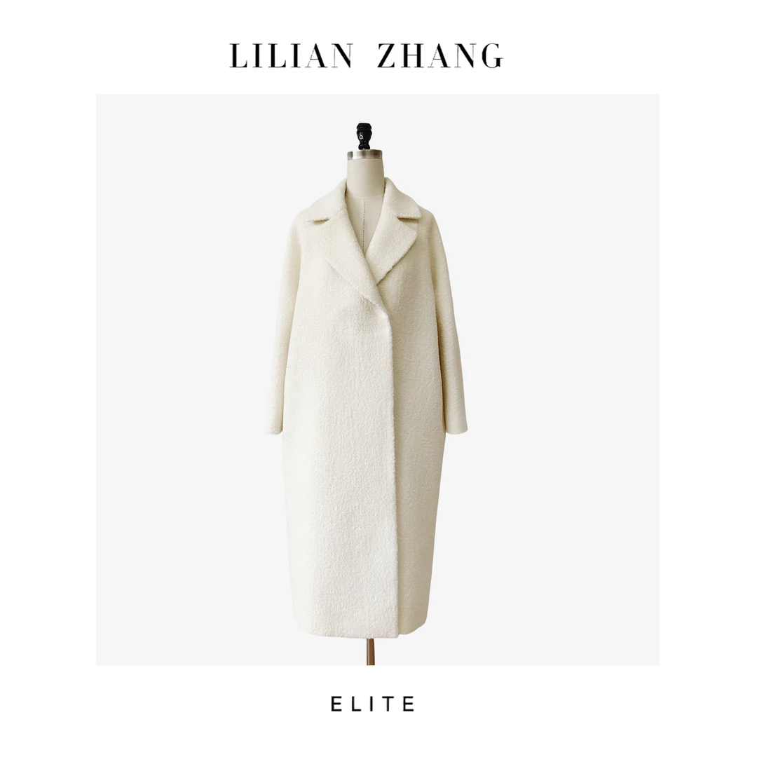 E-定制 —“时尚轮回”——轻奢名媛——复古Oversized长大衣 2406013