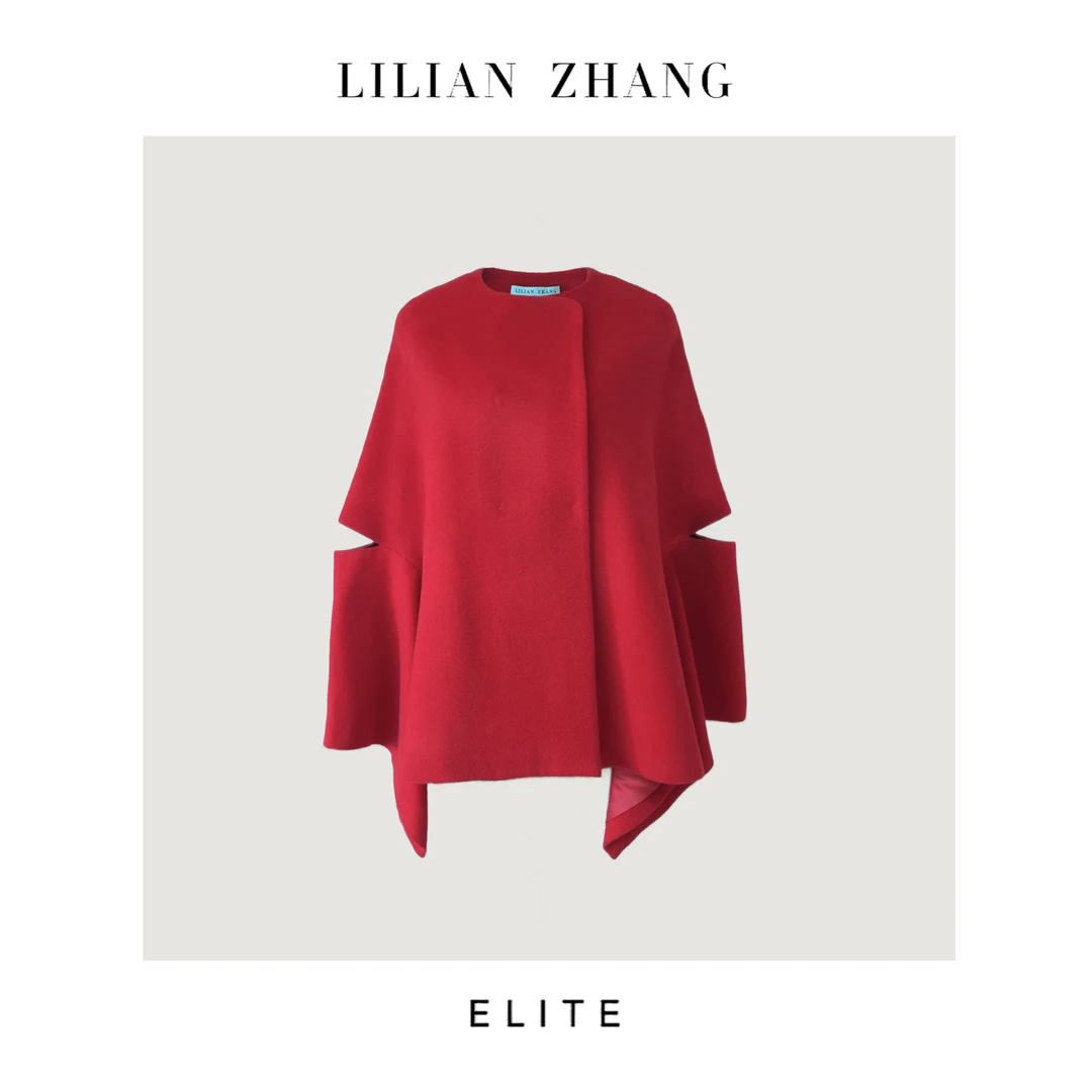 LILIAN ZHANG 定制——衣橱新宠——Lady挚爱、量感式斗篷外套 2205002