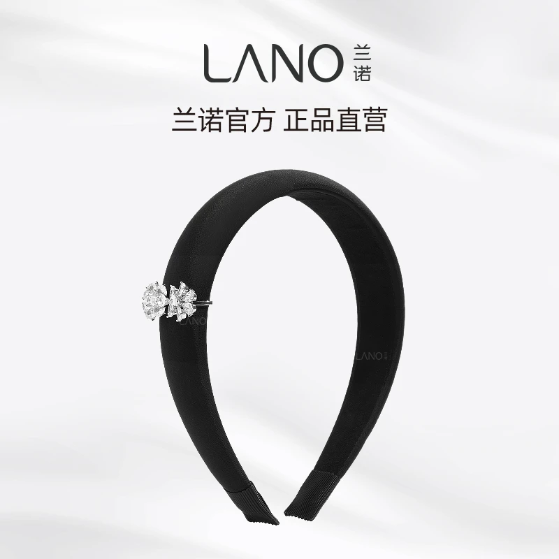 兰诺个性花朵装饰发箍时尚洋气优雅高颅顶头箍发饰ins风