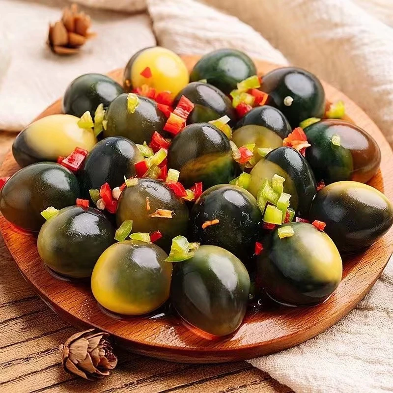 30枚鹌鹑皮蛋无铅工艺鹌鹑蛋松花小皮蛋凉拌美食