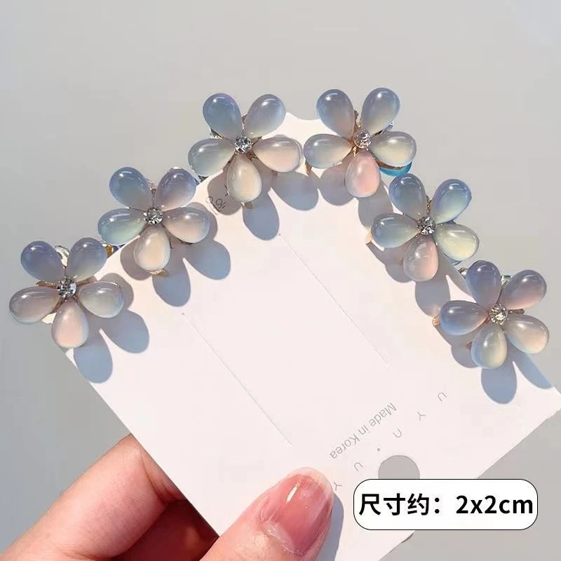 超仙泫雅风精致碎小抓夹感小抓夹新娘可