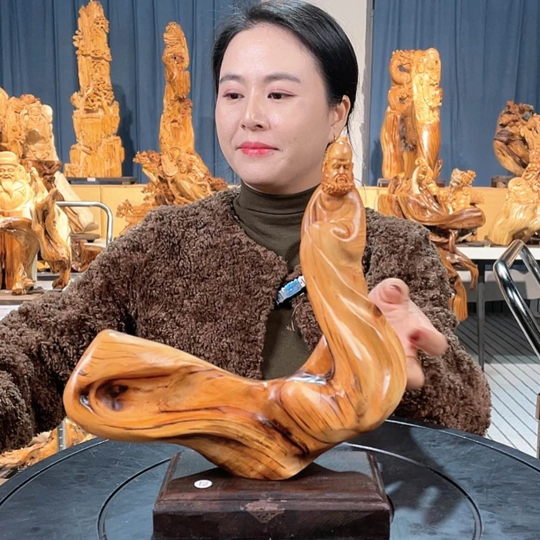 【闪购商品】崖柏根雕