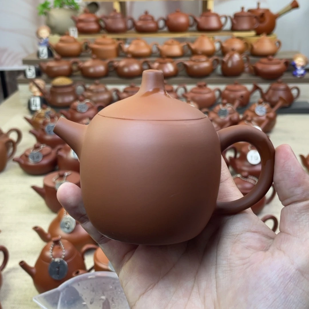 【闪购商品】朱泥素胚龙蛋130毫升