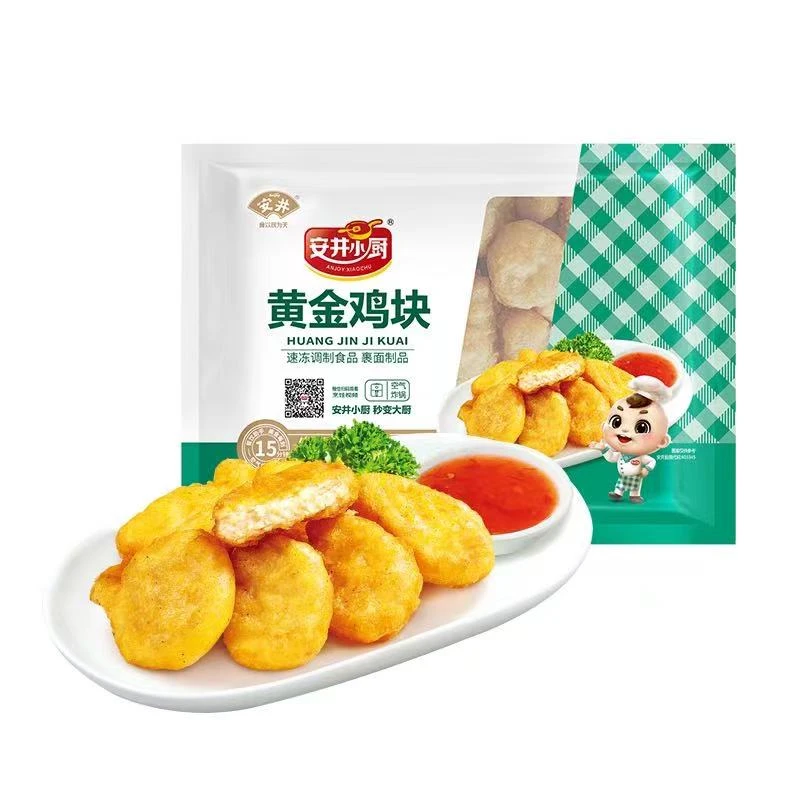 Anjoy/安井黄金鸡块 500g*2袋 麦乐鸡炸鸡 空气炸锅油炸小吃酥脆