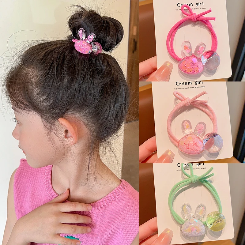 儿童发绳女童高弹力耐用橡皮筋头饰宝宝不伤发头绳女孩扎头发发圈