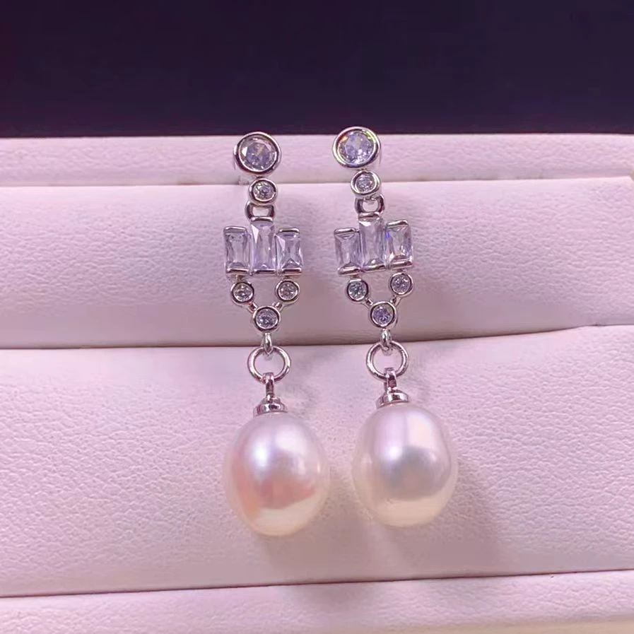 LH445【王妃款高定珍珠耳环】气质白色轻奢时尚百搭简约经典优雅