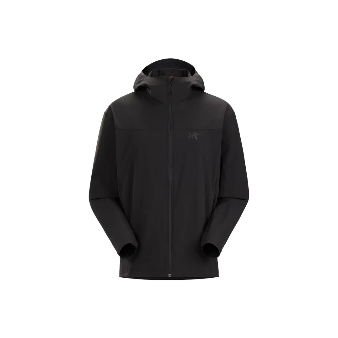 运动户外 Arcteryx GAMMA系列 纯色连帽 软壳夹克外套 男款 30559