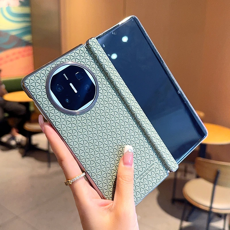 适用华为MateX5手机壳高档x5典藏版x3中轴保护壳