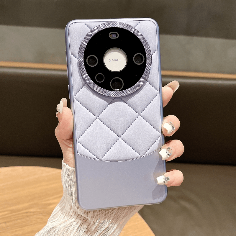 华为mate60pro+手机壳女新款网红小香风mate60保护套镜头全包高档