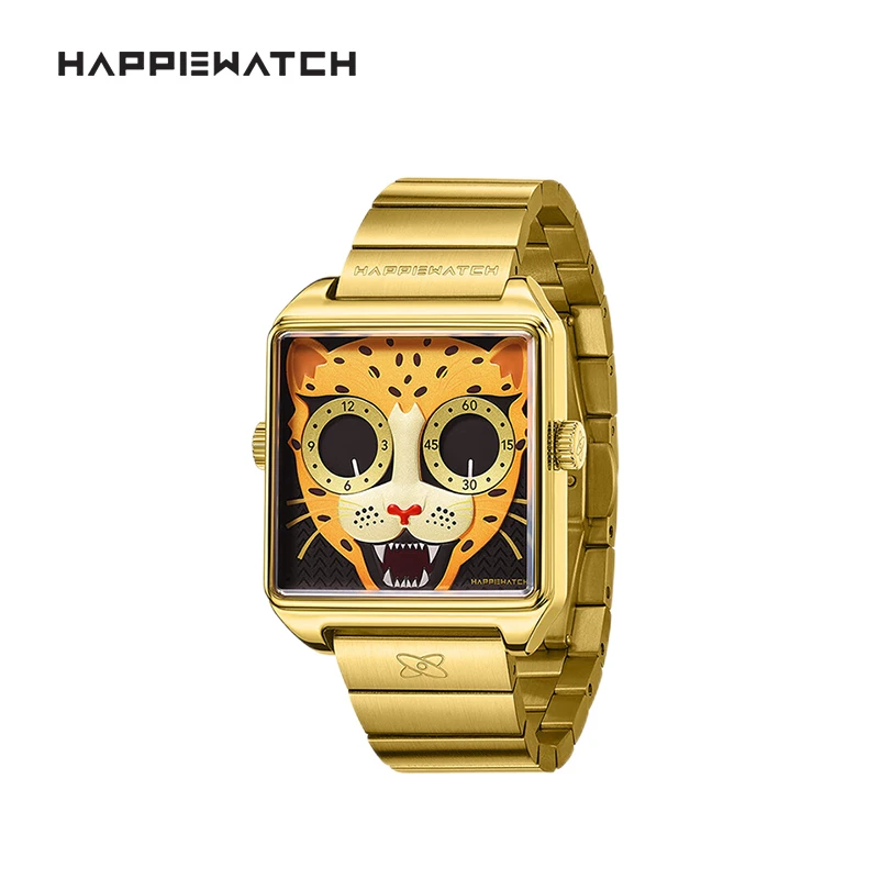 HappieWatch金钱豹 Goldie 款腕表手表时尚女士防水