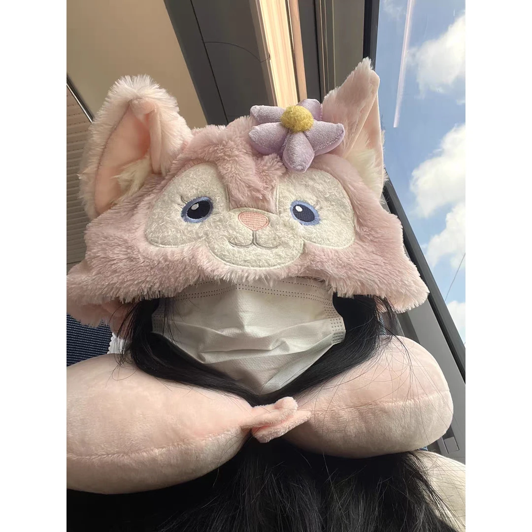 玲娜贝儿贝尔U型枕午睡枕小狐狸毛绒办公室出差飞机午睡高铁神器