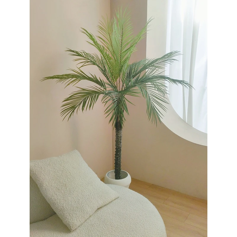 绿植仿真针葵室内客厅大型落地植物装饰摆件椰子树北欧风棕葵摆设