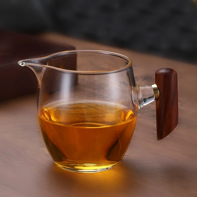 木把玻璃公道杯耐热 容量≈300ml