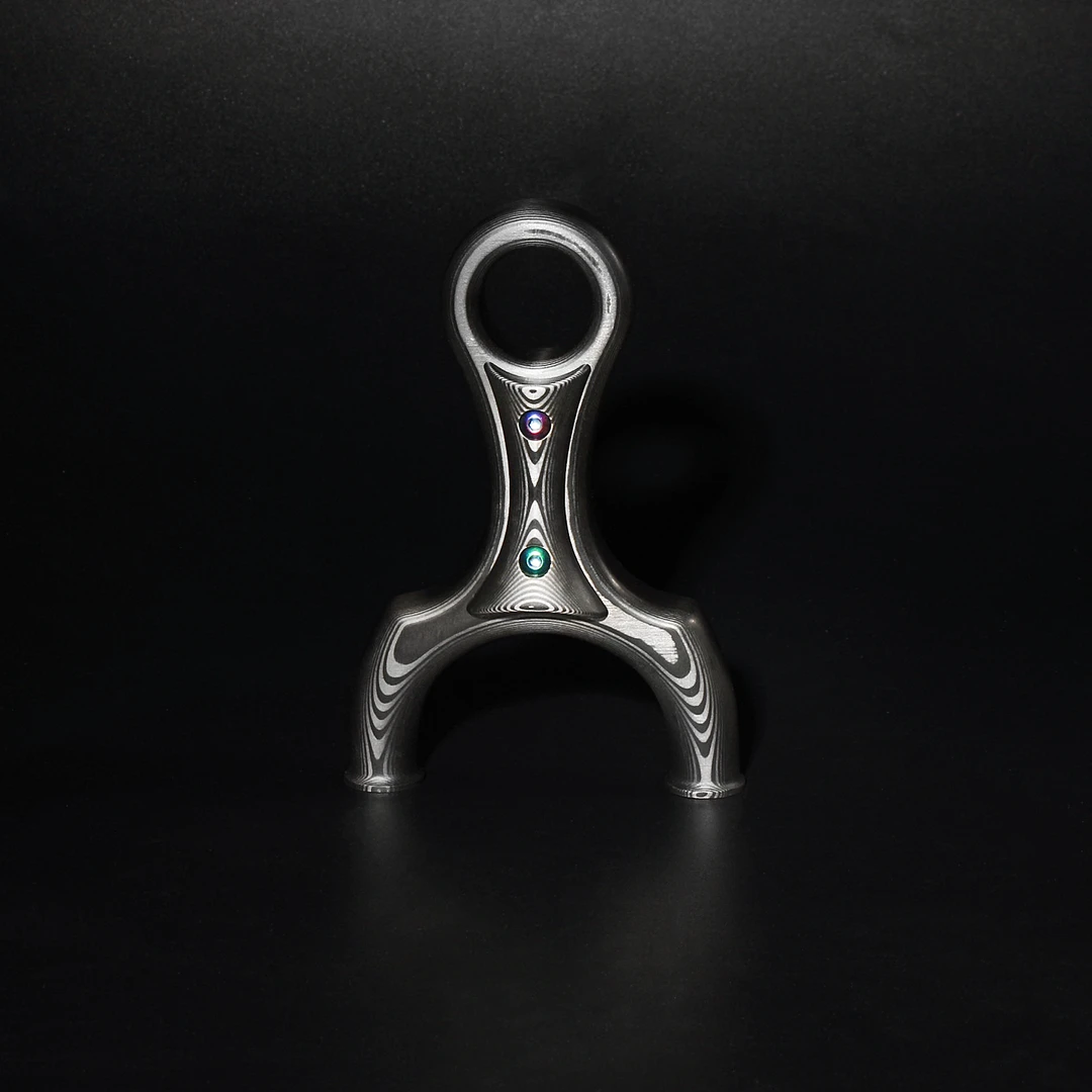 碳纤维金虎圆头扁皮弹弓80弓门15撑头户外竞技精度高强度弹弓