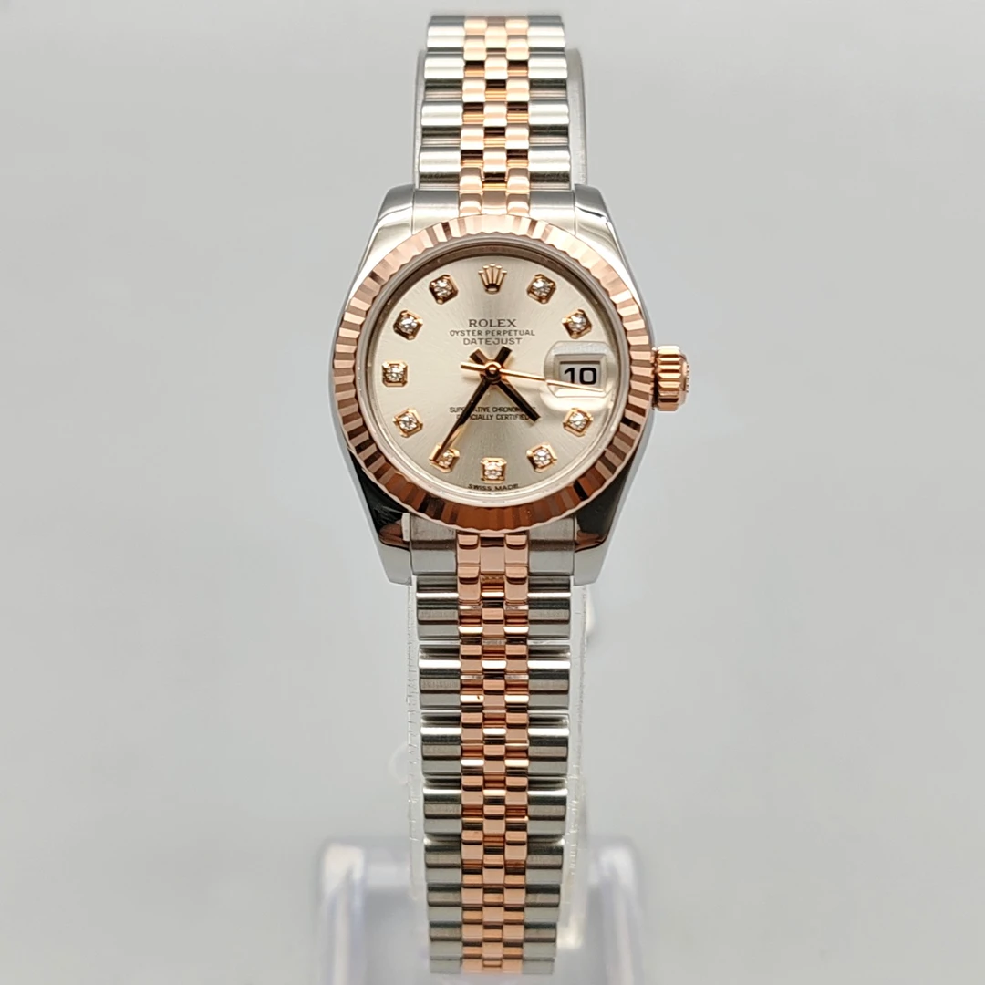 99新 Rolex/劳力士 日志/179171/26mm/自动机械腕表/单表