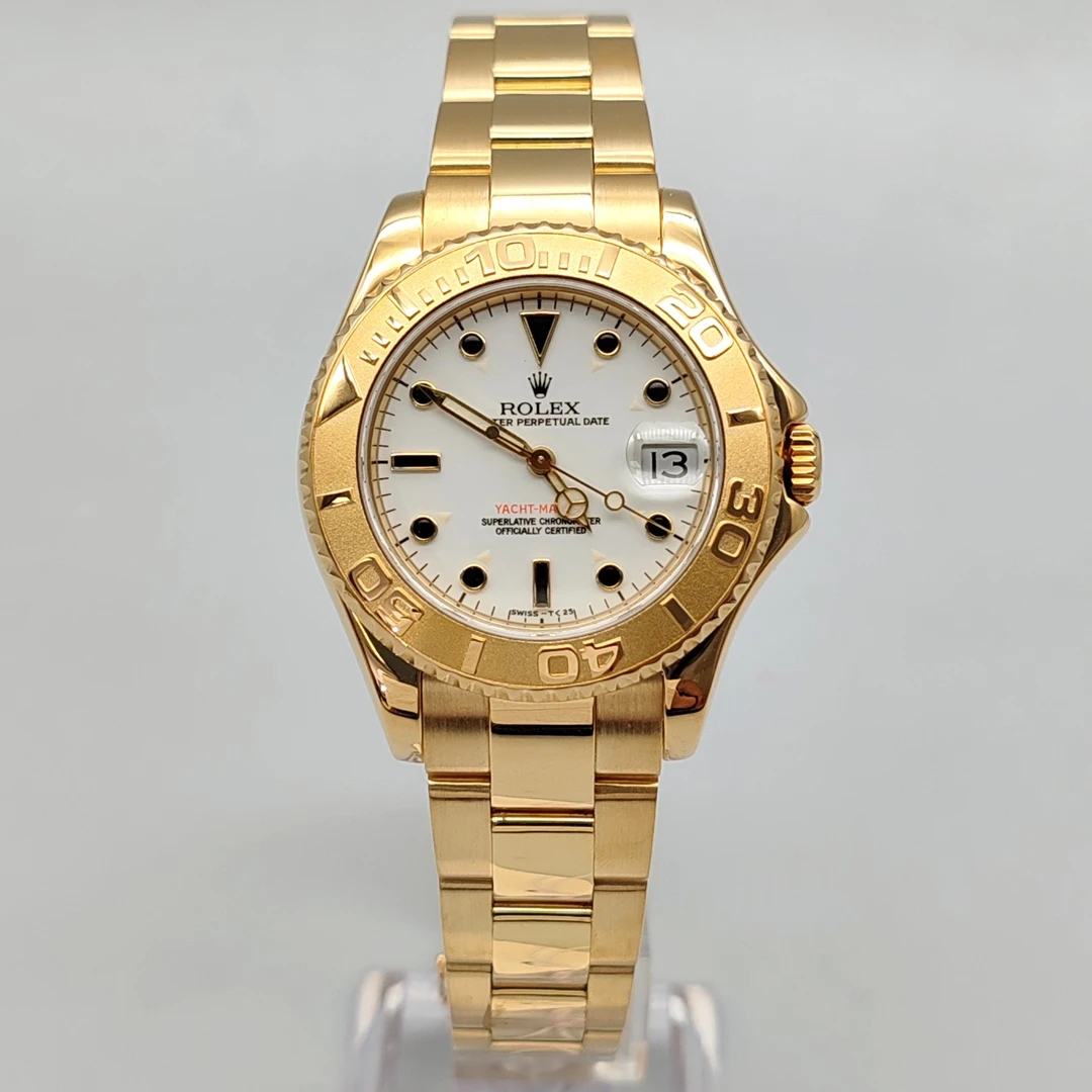 99新 Rolex/劳力士 小橘/68628/游艇金劳/35mm/自动机械/单表