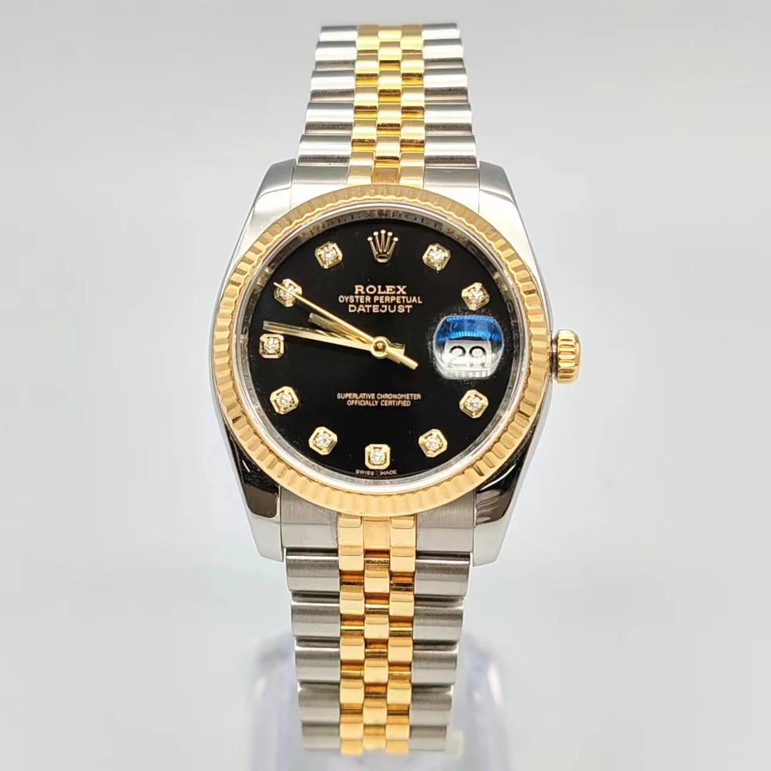 99新 Rolex/劳力士 日志/116233/表径36mm/自动机械/原盘/翻写色