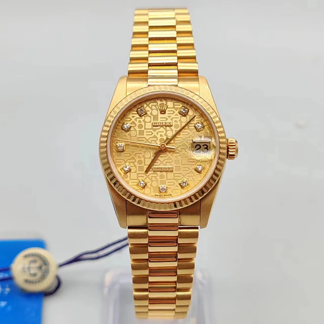 99新 Rolex/劳力士 小橘/68278/31mm/自动机械/原钻/单表