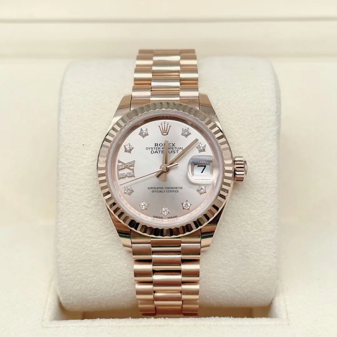 99新 Rolex/劳力士 小橘/279175/28mm/自动机械/玫瑰金/19年全套