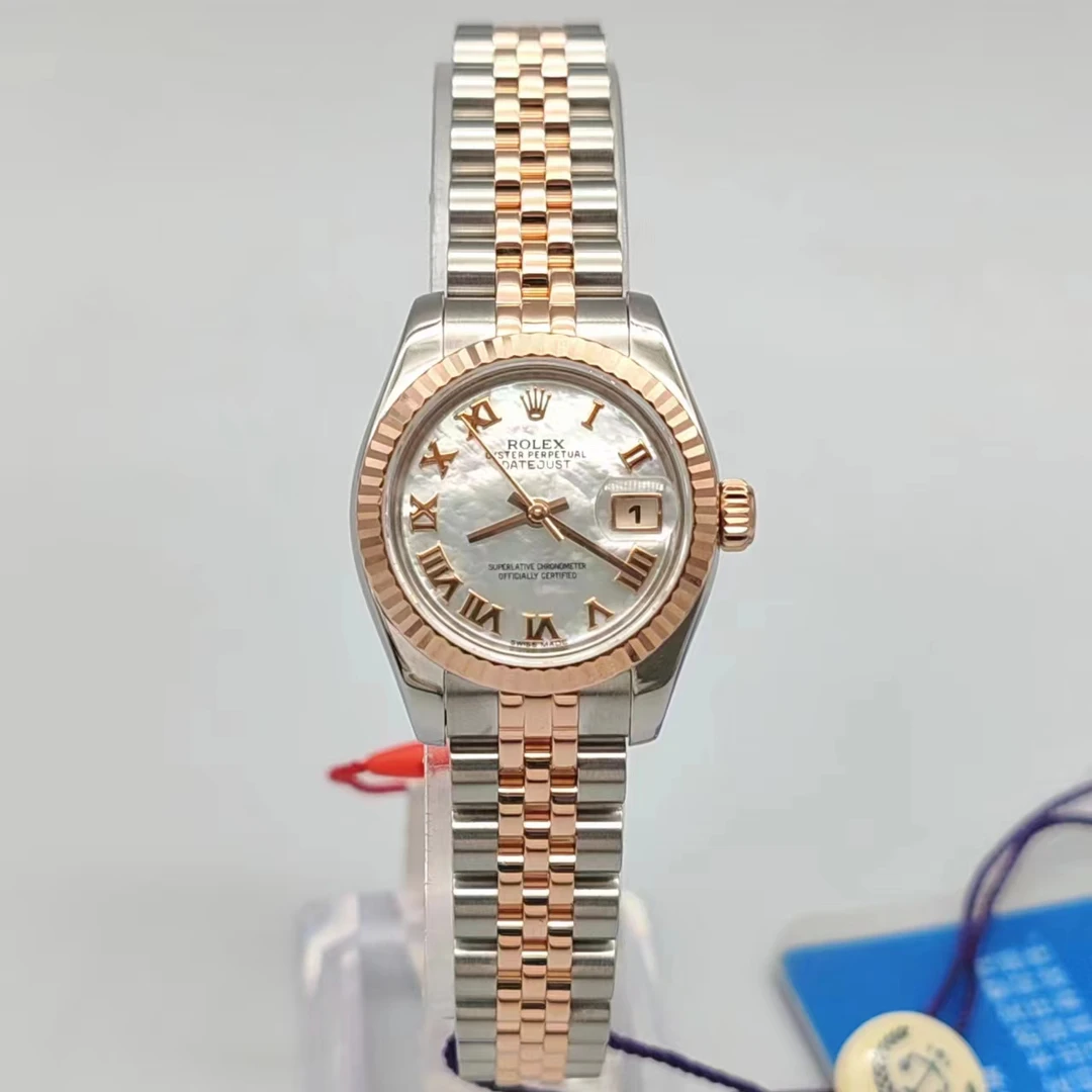 99新 Rolex/劳力士 小橘/劳力士179171/表径26mm/贝母盘/自动机械