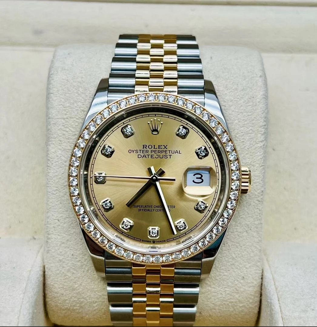 99新 Rolex/劳力士 拆单小橘/126283/表径36mm/自动机械腕表/单表