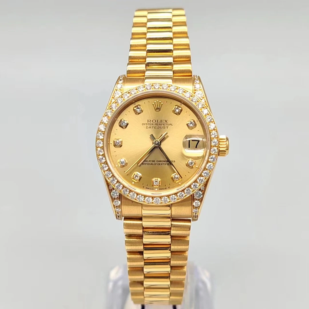 99新 Rolex/劳力士 日志/78158/31mm/自动机械/原钻/单表