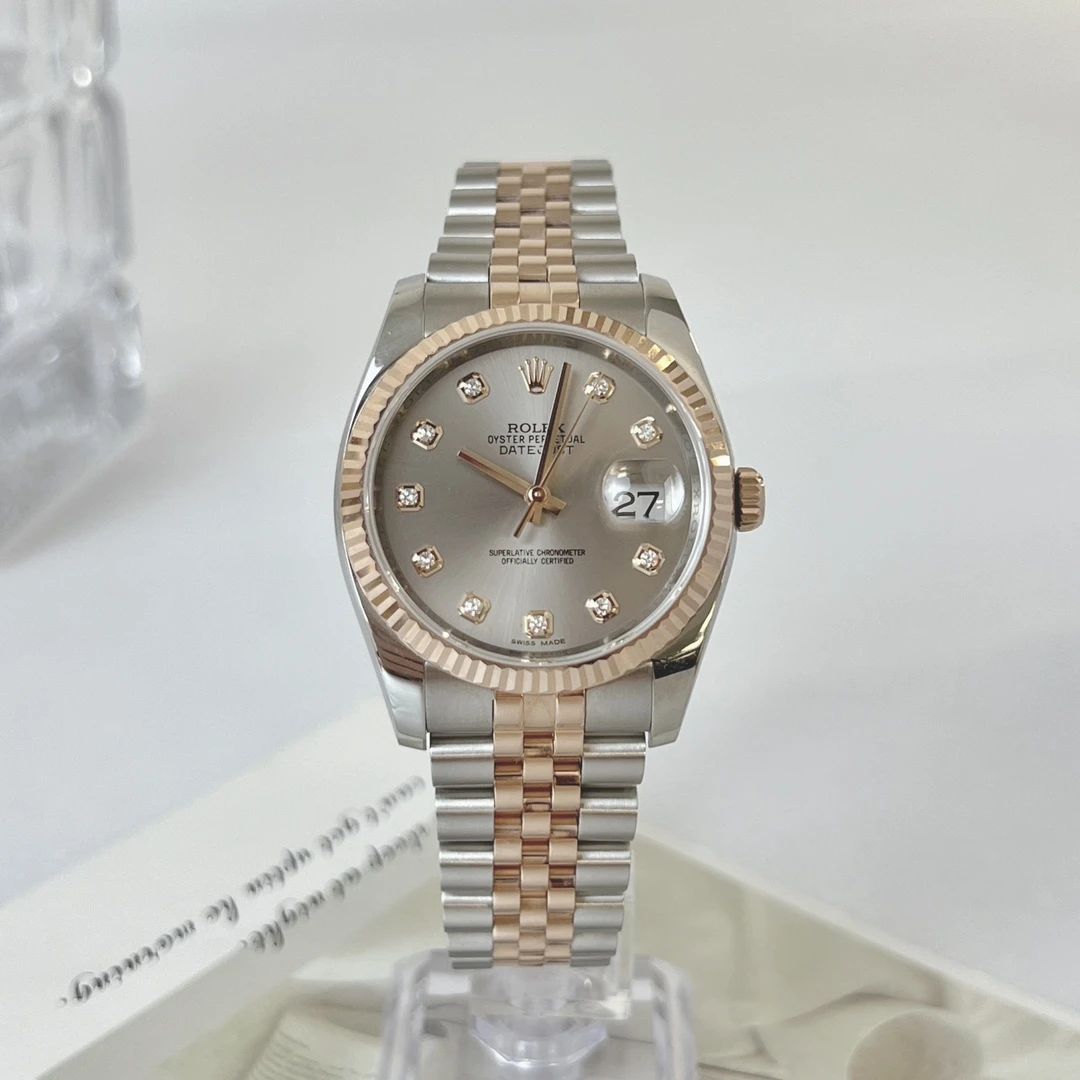99新 Rolex/劳力士 小橘/116231/36mm/自动机械腕表/时尚单表