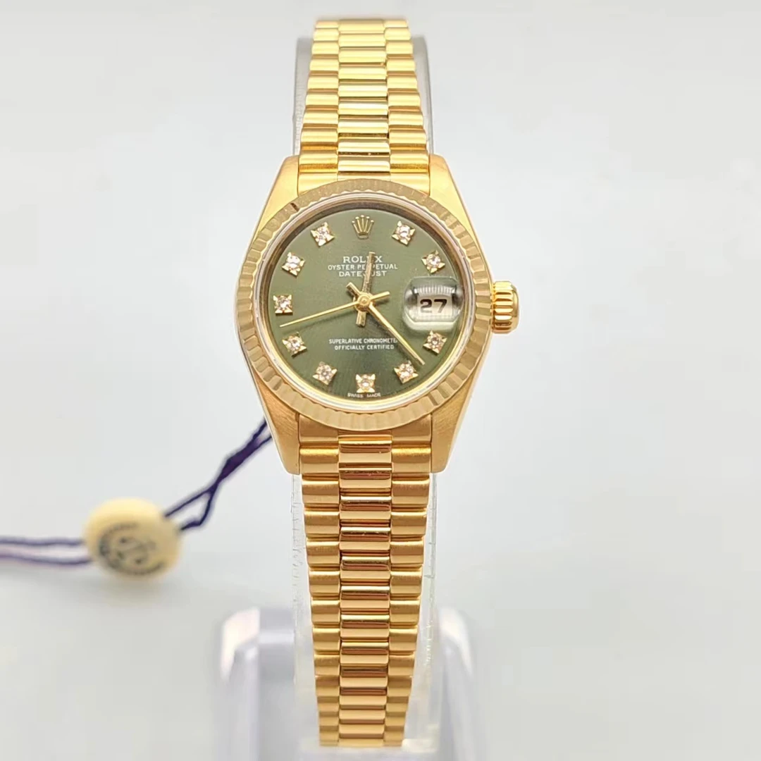 99新 Rolex/劳力士 小橘/69178/26mm/自动机械拆单/原钻翻写/单表