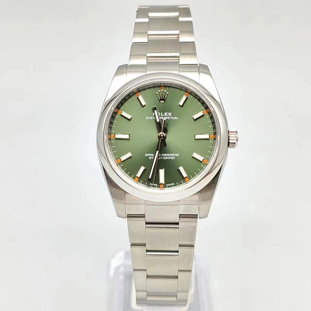 99新 Rolex/劳力士 小橘/114200/34mm/自动机械/单表