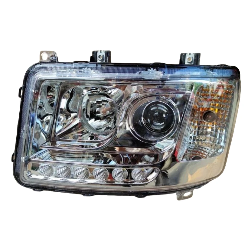 原装东风天龙旗舰KX前大灯雾灯前照灯大灯雾灯辅助远近光灯总成