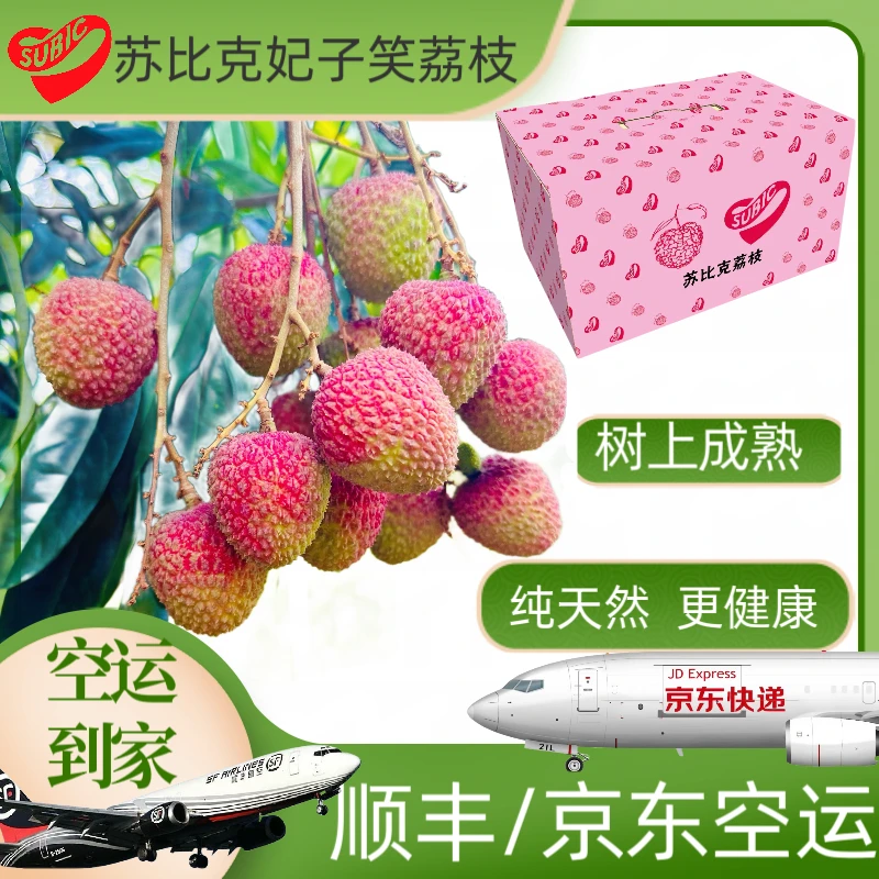 【顺丰/京东空运】海南妃子笑荔枝现摘现发当季荔枝礼盒伴手礼包邮
