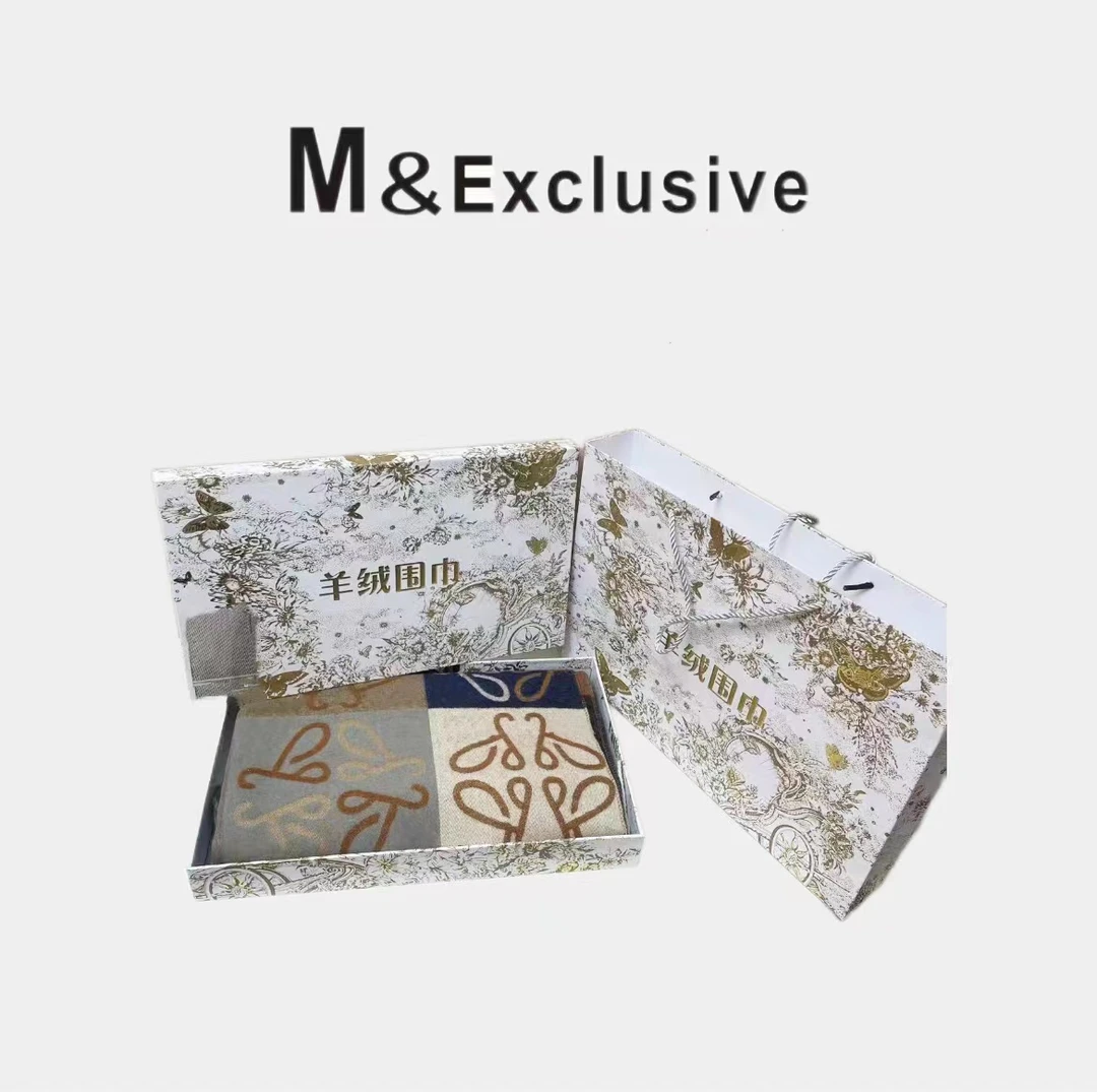 门店1280 M&E 【英国订单】双面蝴蝶围巾N