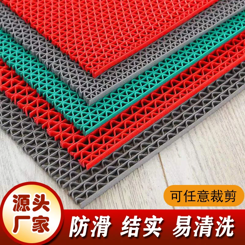 浴室防滑垫镂空卫生间脚垫厕所洗澡间隔水塑料PVC淋浴浴室垫裁剪