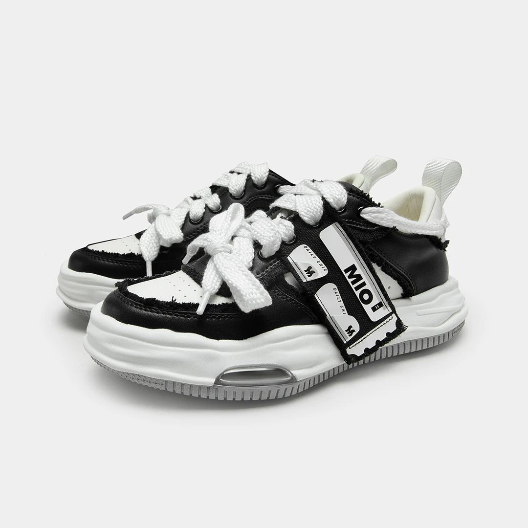 【黑白信号】MIO情侣时尚潮流溶解厚底休闲板鞋百搭潮鞋M231529321