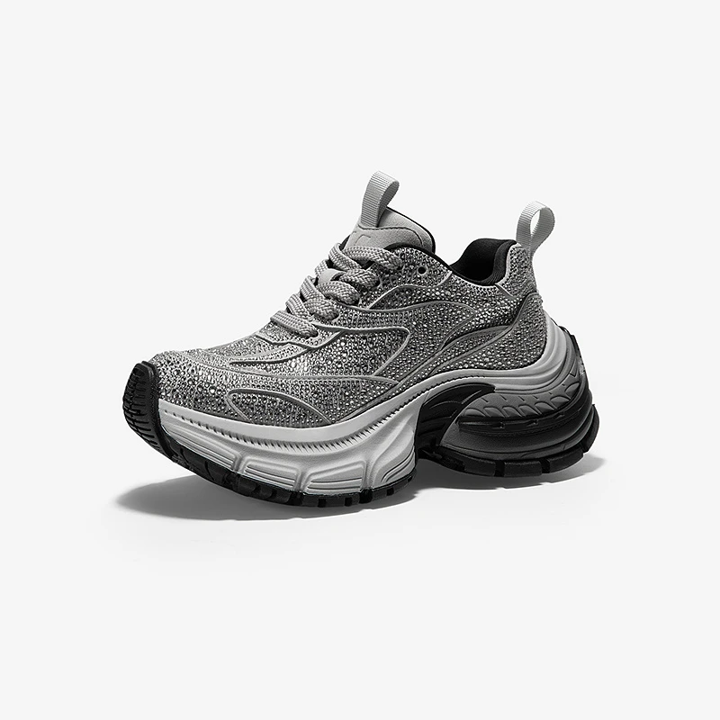 MIO米奥2025春新款时尚休闲鞋机能厚底鞋酷感运动鞋M251563520