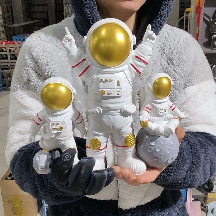 【闪购商品】密胺摆件宇航员三件套