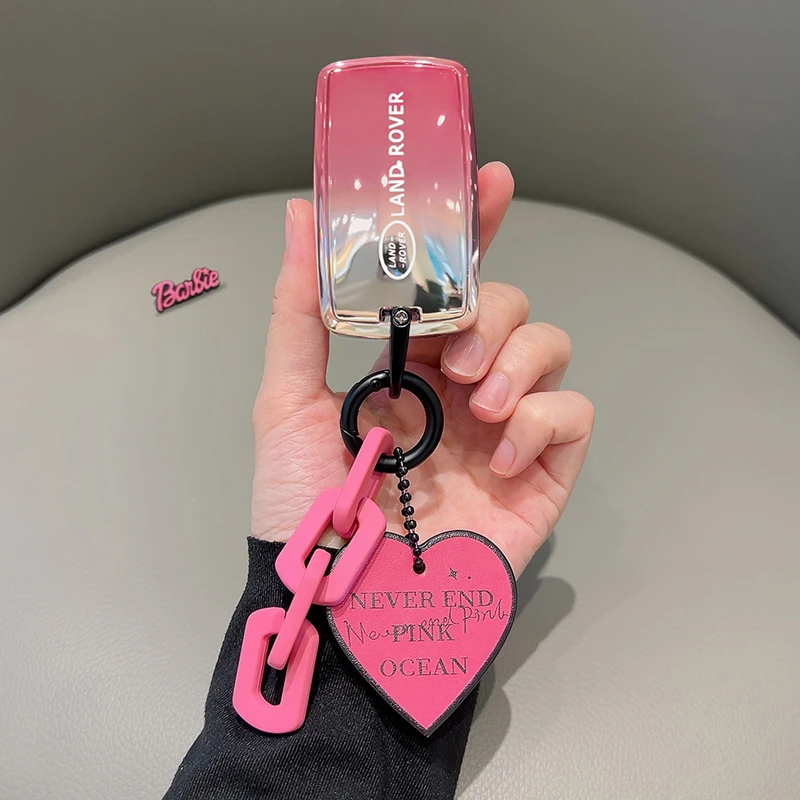 路虎钥匙套揽胜运动版极光L卫士发现神行星脉揽运发现4/5高端扣壳