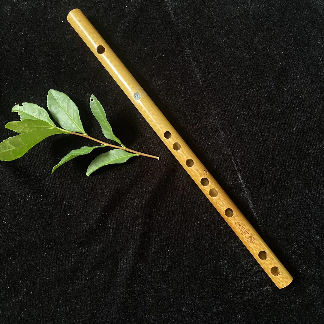 精制素笛入门学生笛初学者儿童中学生成人入门款竹笛G调F调苦竹笛