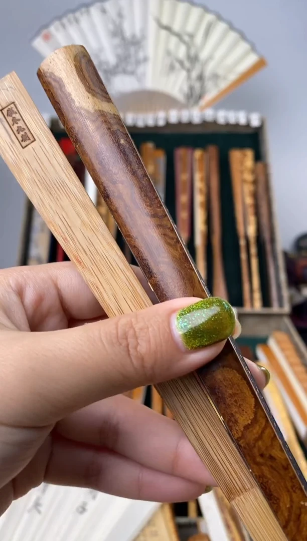 【闪购商品】竹扇子人***醒钱冬九草妃