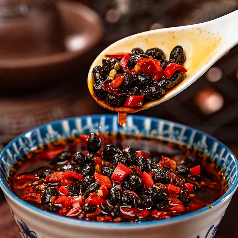 湘妹心宝软糯香辣炒制豆豉拌饭拌面炒菜百搭湖南特产新化坛子菜